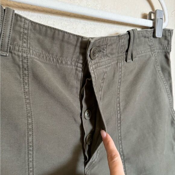 Citizens of Humanity Agni Utility Carho Trousers Sz 31 Tea Leaf Green Low Rise - Picture 5 of 9